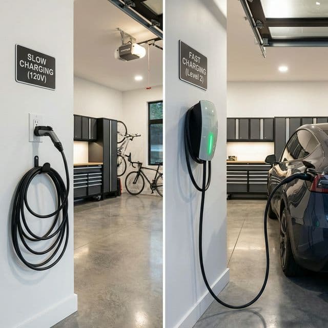 Level 1 vs Level 2 EV Charger: Speed, Cost & What Henderson Homeowners Need
